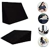 Acid Reflux / Back Pain / Allergies / Snoring / Heartburn - Quilted Breathable / Washable Zip Cover