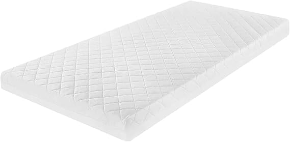 Baby Travel Cot Bed Mattress - Extra Thick, Double Sided, Removable Washable Zip Cover - Available in All Sizes