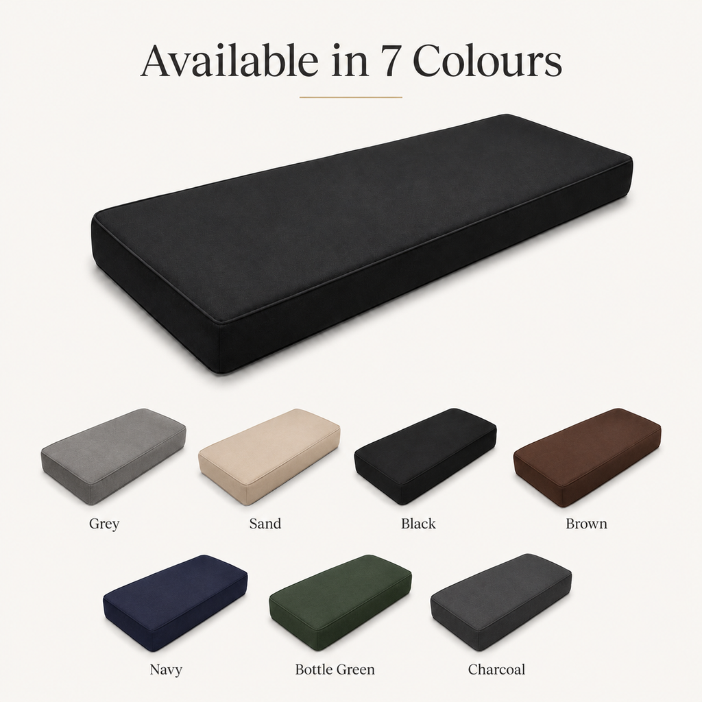 RAINBOW Waterproof Outdoor Bench Cushion Pad for Garden Benches