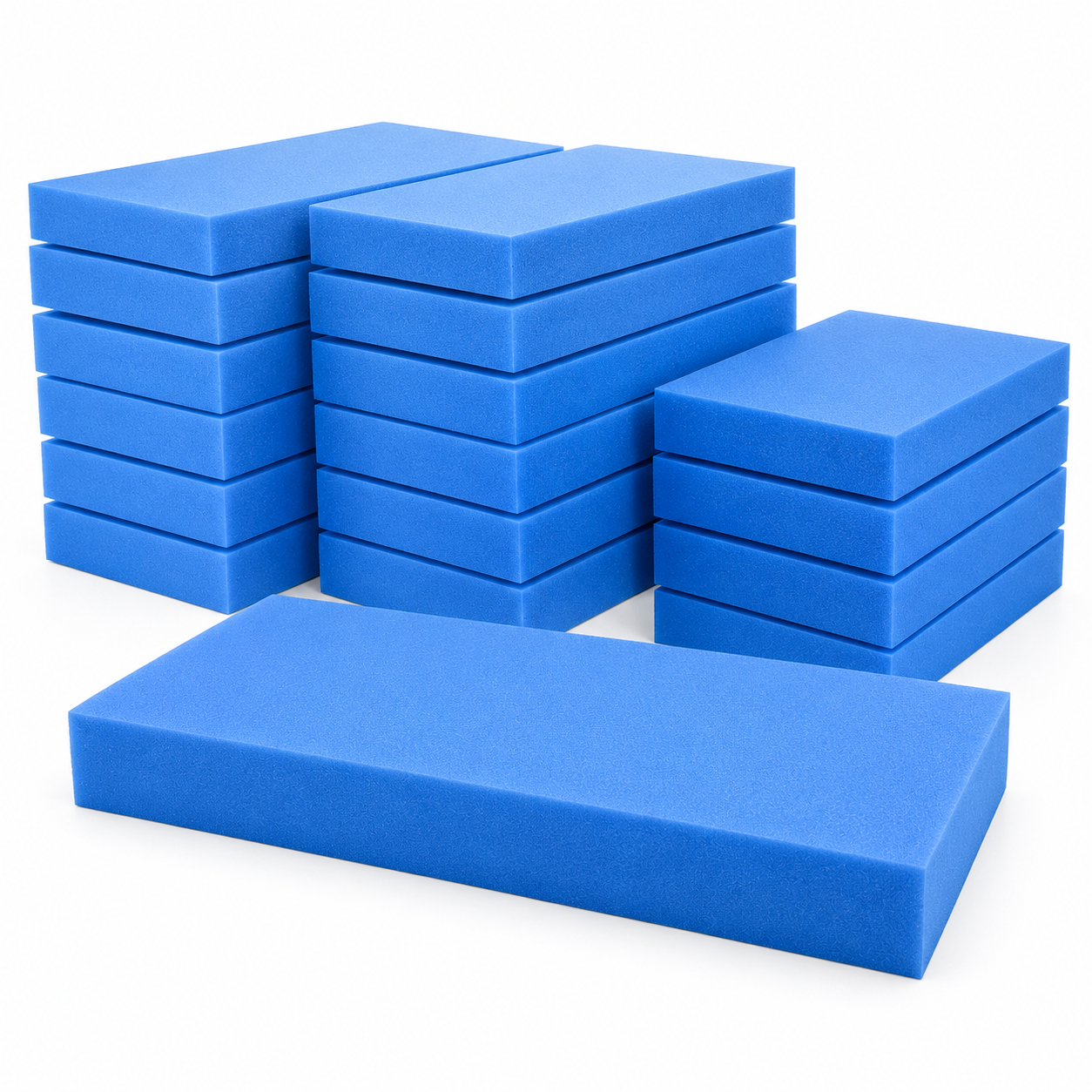 High Density Blue Firm Upholstery Foam Sheet – Firm Cushion Foam for Sofas, Seats, Beds, Campervans & DIY Upholstery